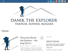 Tablet Screenshot of daniktheexplorer.com